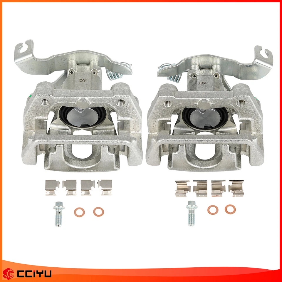 Rear Disc Brake Calipers w/ Bracket Left Right For 2008-2009 Mercury Sable Foto 1 de 4