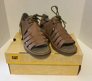 CATERPILLAR SANDALEN, DAMEN GRÖSSE 8M NEU IM BOX HELLBRAUNE FARBE - Bild 1 von 6