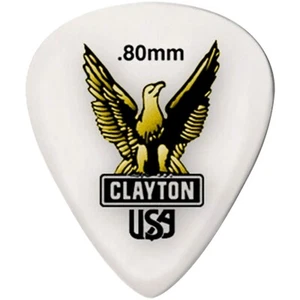 Clayton Acetal Standard Guitar Picks .80 mm 1 Dozen - Picture 1 of 2