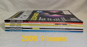 MacWorld Magazines 2008 LOT of 9 issues Macintosh Computer Tech - Picture 1 of 5