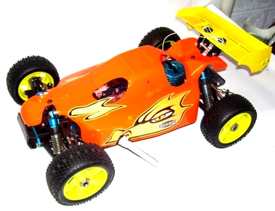 Thunder Tiger Racing Race Car, PRO 21R Engine, Untested, Unused? - Image 1 of 4