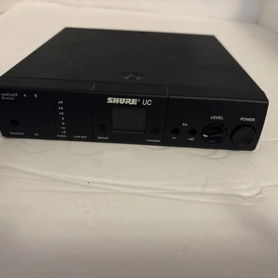 Shure UC4-UA UA Wireless Receiver 782-806 MHz - No Power Adapter. Works Great . - Image 1 of 3