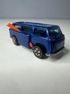 Hot Wheels Redline 1969 Volkswagen Beach Bomb Blue /Gray Int - Picture 1 of 12