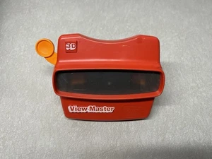 Vintage View Master 3D Viewer Red Classic Viewmaster Toy Slide Viewer - Picture 1 of 4