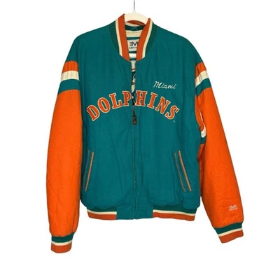 Chaqueta retro Miami Dolphins Vintage Mirage 1972-73 años 90 Foto 1 de 4
