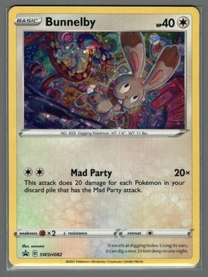 Bunnelby - Promo SWSH: Sword & Shield Promo Cards SWSH082 NM - Image 1 of 2
