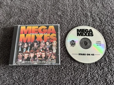STARS ON 45 MEGA MIXES BEATLES ABBA ROLLING STONES 1991 AUSTRALIAN PRESS CD - Image 1 of 3