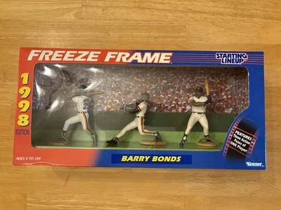 Barry Bonds San Francisco Giants Baseball Starting Lineup Freeze Frame 3-Figures - Image 1 of 3