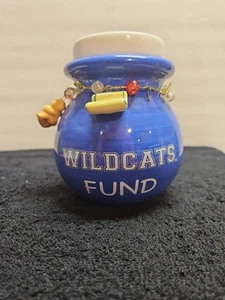 University Of Kentucky Wildcats Ceramic Charms Coin Bank Pre-owned - Picture 1 of 12