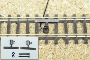 K93B.1, KaModel Schwarz Schaltkontakte für N Holzschwellen-Gleise, 2-10St - Picture 1 of 10