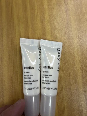 Lot Of 2 New No Box Mary Kay Satin Lips Lip Mask .3 Oz #031567 Full Size - Image 1 of 3