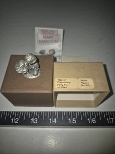 Hallmark Little Gallery Pewter Figurine Vintage Ties Of Friendship - Picture 1 of 5