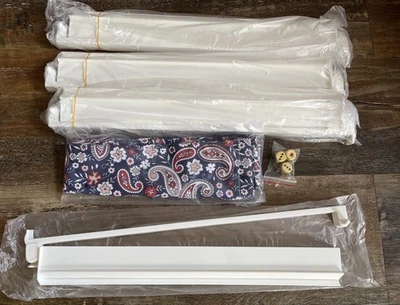 4 Pack Acrylic Mahjong Racks W/Pushers All-in-One White W/ Carry Bag & Dice - Image 1 of 4