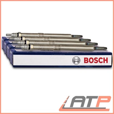 4x BOSCH GLOW PLUG DURATERM FITS FOR NISSAN INTERSTAR 90 100 120 02-10 - Image 1 of 4