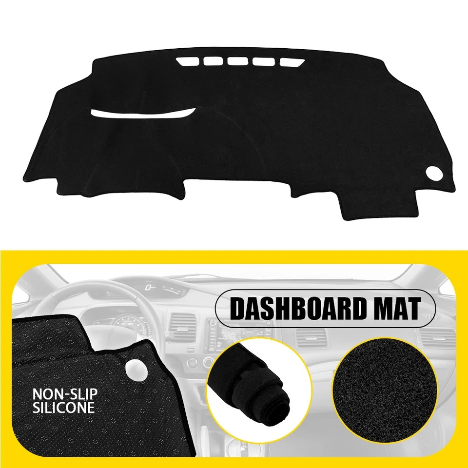 For Honda Civic Acura CSX 2006-11 Dashboard Cover Non-Slip Dashmat Dash Mat EAH Foto 1 de 4