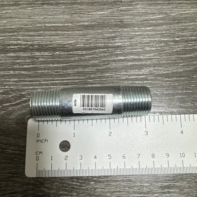 Pezón roscado rígido/IMC Sigma Electric 54254 acero galvanizado 1/2 x 3 pulgadas Foto 1 de 4