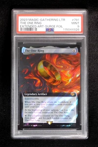 PSA 9 MTG The One Ring #791 Extended Art Surge Foil Tales of Middle-Earth 2023 - Picture 1 of 20