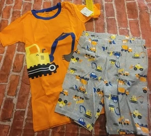 Gymboree Boys Nwt Pjs Pajama Set Sz 14 Nwt Construction - Picture 1 of 1