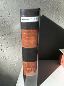 "Zwei Originalpapiere von Claude Bernard""...... FUNCTION DU OIE CHEZ..+" ..KURARE" - Bild 1 von 7