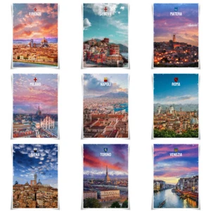 Italian Cities Travel Poster Italy Landscape Print Wall Art Home Decor - Picture 1 of 14