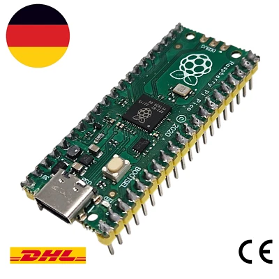 Raspberry Pi Pico RP2040 Verlötet Mikrocontroller, Dual ARM Cortex-M0+ @133MHz