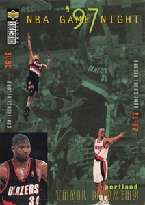 1997 Collector's Choice #177 Portland Trail Blazers GN Portland Trail Blazers - Picture 1 of 2