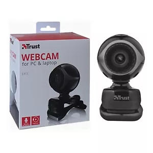 Trust Exis Webcam Für PC & Laptop mit Eingebautem Mikrofon & Smart Ständer - Bild 1 von 4