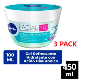 NIVEA FACIAL HYALURON GEL 100 ml 3 PACK - Picture 1 of 5