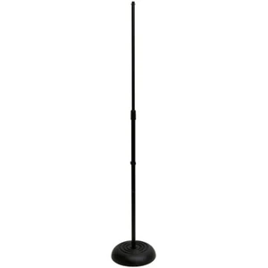 On-Stage Stands Round Base Mic Stand, Black Black - Picture 1 of 3