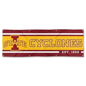 Iowa State Cyclones Large 6 Foot Banner - Picture 1 of 5