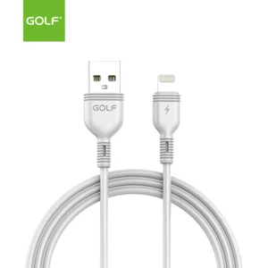 New GOLF 2A Flat USB Charge Cable for Apple iPhone 6/7/8/11/12/13/XR/XS Max 1M - Photo 1 sur 5