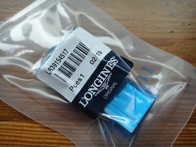 Genuino Ø41 Ø43 Longines HydroConquest L3 21mm L682 Correa Goma Banda Pulsera Foto 1 de 4