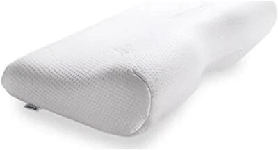 TEMPUR Millennium Neck Pillow Genuine Memory Foam Large White 54x32x12.5cm - Image 1 of 4