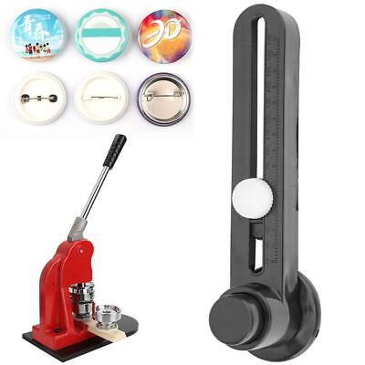 Portable Adjustable Badge Photo Circle Cutter DIY Paper Cutting Rotaries Cutter • 10.87€