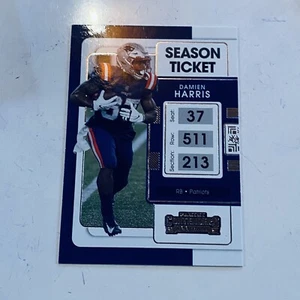 2021 Panini Contenders - Damien Harris #69 - Football Tranding Card - Picture 1 of 2