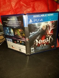 Nioh not for resale available now PS4 case and artwork - Picture 1 of 3