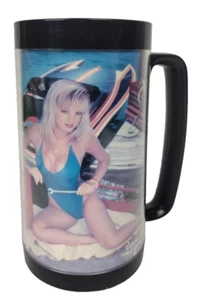 Vintage 1990 SNAP-ON Thermo-Serv Plastic Mug Lynne May/June "1990 - Picture 1 of 7