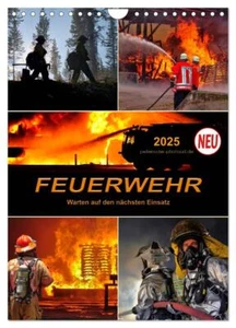 Feuerwehr - Warten auf den nächsten Einsatz (Wandkalender 2025 DIN A4 hoch), CAL - Bild 1 von 9