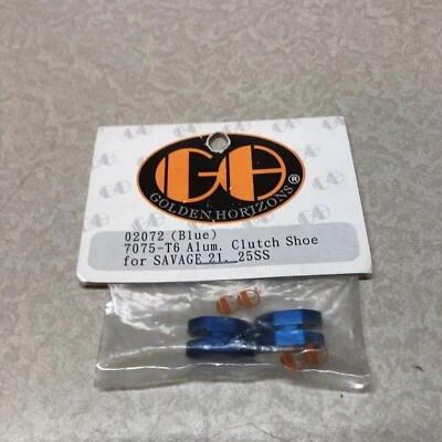 Golden Horizons CLUTCH SHOES  HPI 7075-T6 Aluminum For Savage 21 Or 25ss NIP - Image 1 of 2