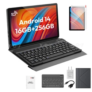 New 11'' Tablet Android 14 Octa-core mit 16GB RAM+256GB ROM 13MP GMS 8000mAh HD - Picture 1 of 31
