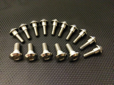 Tornillos de disco de titanio FZ1 Fazer 1000 06-15 Ti pernos de rotor kit completo Yamaha ABS - Imagen 1 de 4