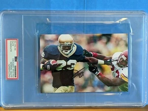 Foto firmada/automática Autry Denson 4x6 - PSA/ADN - Colección Notre Dame - Imagen 1 de 1