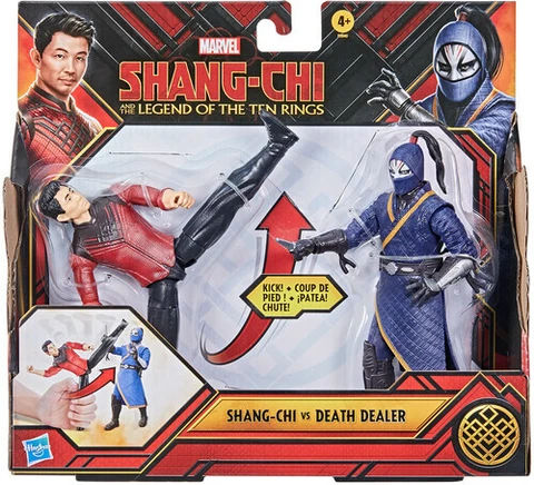 WB  Marvel Shang-Chi Vs. Death Dealer 6 Inch Figure Battle Pack Cover