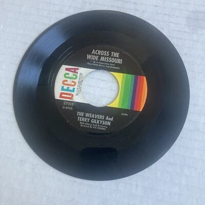 The Weavers And Terry GIlkyson,On Top Of Old Smoky Single Foto 1 de 2