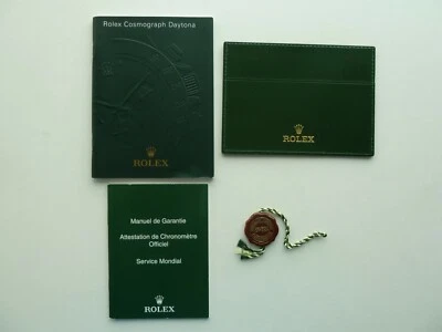 Rolex Daytona Booklet set 4 pezzi - inglese dal 9 al 2012 - - Immagine 1 di 4