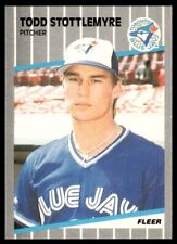 1989 Fleer  #245  Todd Stottlemyre   Pitcher   Toronto Blue Jays  FREE shipping