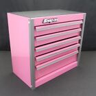 Snap On Micro Roll Cab Top Chest Mini Tool Box Pink 85 X 47 X 77 In In Stock