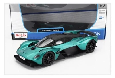 MAISTO 31465GR ASTON MARTIN - VALKYRIE 2022 - GREEN - 1/18 - Immagine 1 di 2