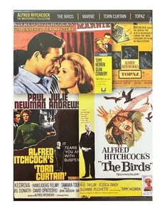 Alfred Hitchcock Masterpiece Collection (DVD) 4 Movies • Sealed - Picture 1 of 2
