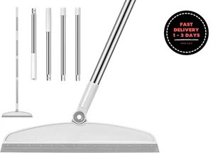 Escoba mágica multifunción, escobilla de goma de silicona para piso con mango - Picture 1 of 7